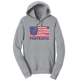 Pawtriotic Flag Dog - Adult Unisex Hoodie Sweatshirt