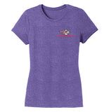 So Cal Dachshund Relief Left Chest Logo - Women's Tri-Blend T-Shirt