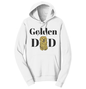 Golden Dad Illustration - Adult Unisex Hoodie Sweatshirt