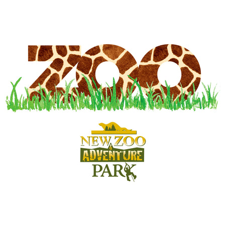 NEW Zoo - Zoo Giraffe Pattern - Adult Unisex Hoodie Sweatshirt