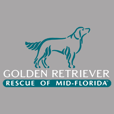 Golden Retriever Rescue of Mid-Florida Logo - Women's V-Neck T-Shirt