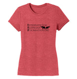 IEF Logo - Women's Tri-Blend T-Shirt