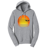 IEF Sunset Logo - Adult Unisex Hoodie Sweatshirt