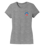 Pawtriotic Pawprint - Women's Tri-Blend T-Shirt