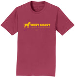 Gold WCLRR Logo - Adult Unisex T-Shirt
