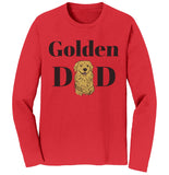 Golden Dad Illustration - Adult Unisex Long Sleeve T-Shirt