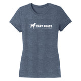 White WCLRR Logo - Women's Tri-Blend T-Shirt