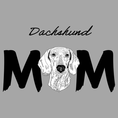 Dachshund Breed Mom - Women's V-Neck T-Shirt