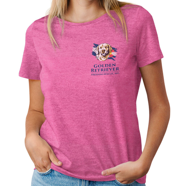 GRFR Main Logo Left Chest - Women's Tri-Blend T-Shirt