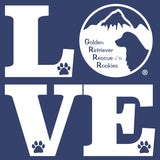 GRRR Big Love Logo - Adult Unisex Crewneck Sweatshirt