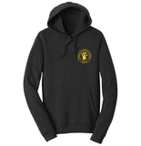 Golden Retriever Rescue of Michigan Logo - Left Chest - Adult Unisex Hoodie Sweatshirt