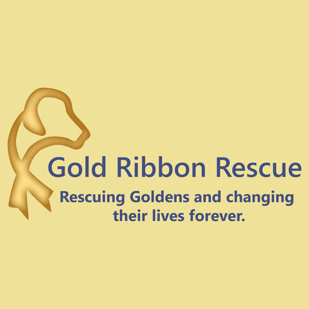 Gold Ribbon Logo - Adult Unisex T-Shirt