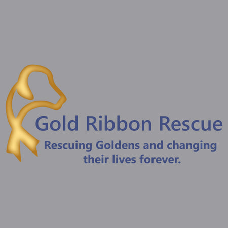 Gold Ribbon Logo - Adult Unisex Crewneck Sweatshirt