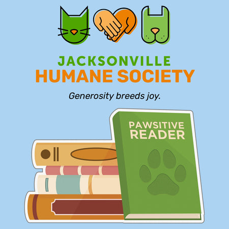 Jax Humane Pawsitive Reader - Kids' Unisex T-Shirt