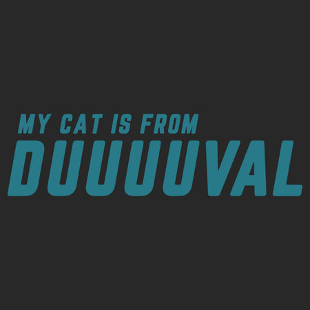 My Cat Is From Duval - Adult Unisex T-Shirt