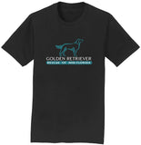 Golden Retriever Rescue of Mid-Florida Logo - Adult Unisex T-Shirt