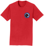 LRC Logo - Left Chest Blue - Adult Unisex T-Shirt