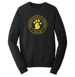 Golden Retriever Rescue of Michigan Logo - Full Front - Adult Unisex Crewneck Sweatshirt