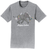 Easter Baby Elephant and Friends  - Adult Unisex T-Shirt