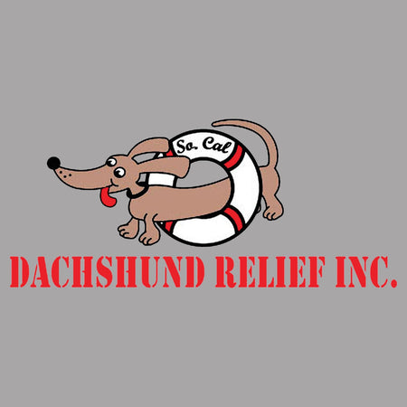 So Cal Dachshund Relief Logo - Women's V-Neck Long Sleeve T-Shirt