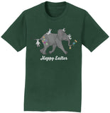 Easter Baby Elephant and Friends  - Adult Unisex T-Shirt