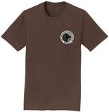 LRC Logo - Left Chest Black & White - Adult Unisex T-Shirt