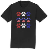 Patriotic Paws - Adult Unisex T-Shirt