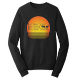 International Elephant Foundation - IEF Sunset Logo - Adult Unisex Crewneck Sweatshirt