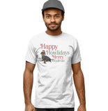Merry Woofmas Dachshund - Adult Unisex T-Shirt
