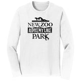 NEW Zoo and Adventure Park Black & White Logo - Adult Unisex Long Sleeve T-Shirt