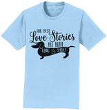 Dachshund Love Stories - Adult Unisex T-Shirt