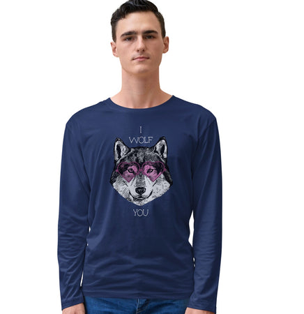 I Wolf You - Adult Unisex Long Sleeve T-Shirt