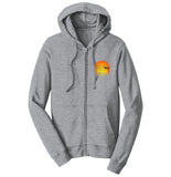 IEF Sunset Logo - Adult Unisex Full-Zip Hoodie Sweatshirt