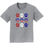 Patriotic Paws - Kids' Unisex T-Shirt
