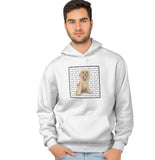 American Cocker Spaniel Puppy Love Text - Adult Unisex Hoodie Sweatshirt