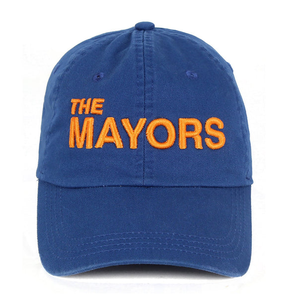 Animal Pride - The Mayors Gold on Blue - Vintage Twill Golf Cap