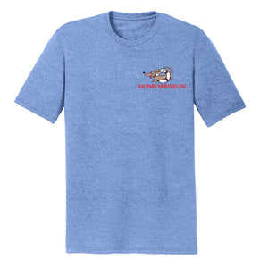 Dachshund Relief Inc - So Cal Dachshund Relief Left Chest Logo - Adult Tri-Blend T-Shirt