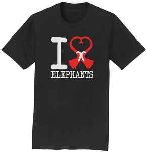 International Elephant Foundation - Shirt - I Heart Elephants
