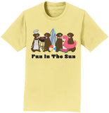 Summer Lineup Chocolate Lab - Adult Unisex T-Shirt