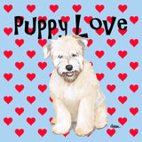 Wheaten Terrier Puppy Love - Adult Unisex T-Shirt