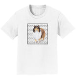 Sheltie Love Text - Kids' Unisex T-Shirt