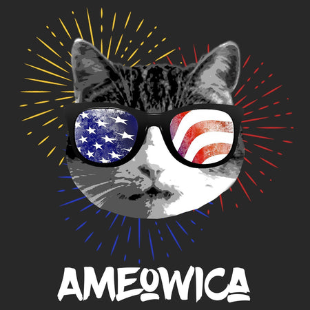 Ameowica - Women's V-Neck T-Shirt