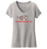 Dachshund Relief Inc - So Cal Dachshund Relief Logo - Women's V-Neck T-Shirt