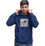 Fawn Frenchie Love Text - Adult Unisex Hoodie Sweatshirt