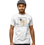 Mastiff Love Text - Adult Unisex T-Shirt