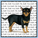 Chihuahua Love Text - Kids' Unisex T-Shirt