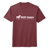 White WCLRR Logo - Adult Tri-Blend T-Shirt