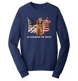 In Golden we Trust - Adult Unisex Crewneck Sweatshirt