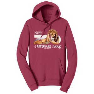 NEW Zoo & Adventure Park - Zoo Lion - Adult Unisex Hoodie Sweatshirt