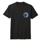 LRC Logo - Left Chest Blue - Adult Tri-Blend T-Shirt